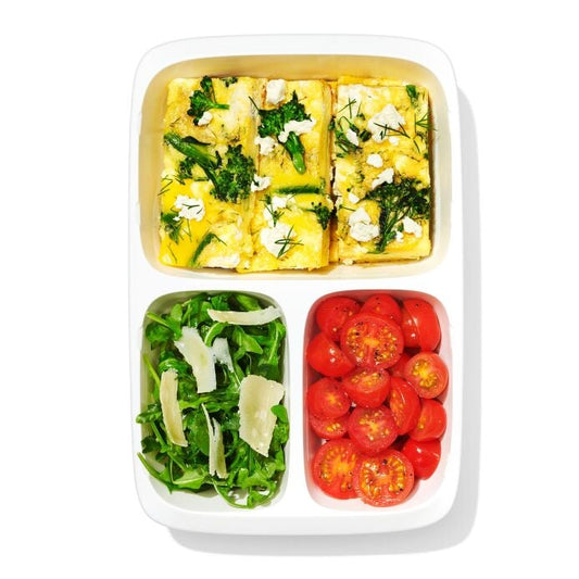 Prep & Go 4.1-Cup Divided Container - Ocean Blue - US 4262