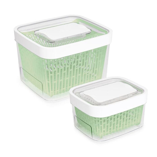 GreenSaver Produce Keeper (1.6 Qt) & GreenSaver Produce Keeper (4.3 Qt) Bundle - US 6017
