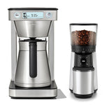 12-Cup Coffee Maker with Podless Single-Serve Function & Conical Burr Coffee Grinder Bundle - US 9412