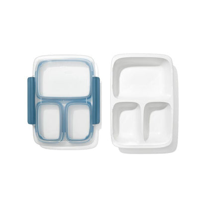 Prep & Go 4.1-Cup Divided Container - Ocean Blue - US 4262
