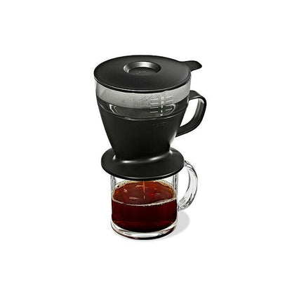 Pour Over Coffee Maker with Water Tank - Matte Black - US 2638