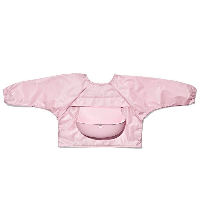Sleeved Roll-Up Bib - Blossom - US 6939
