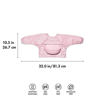 Sleeved Roll-Up Bib - Blossom - US 6939