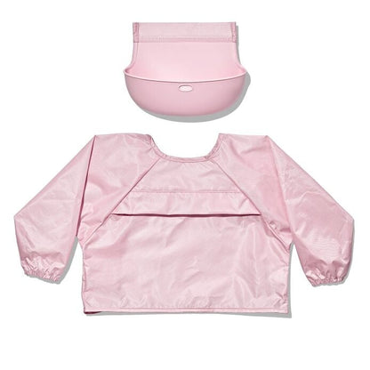 Sleeved Roll-Up Bib - Blossom - US 6939