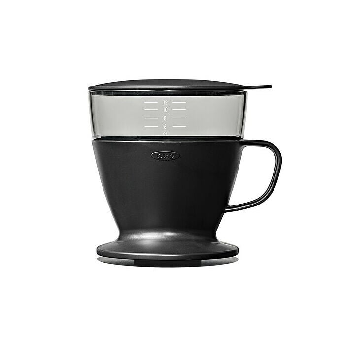 Pour Over Coffee Maker with Water Tank - Matte Black - US 2638