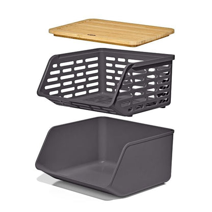 Produce Saver - Root Vegetable Bin with Lid - US 3836