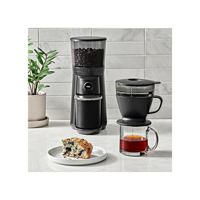 Pour Over Coffee Maker with Water Tank - Matte Black - US 2638