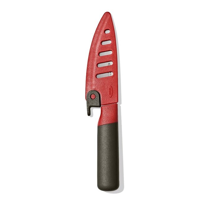 Paring Knife with Locking Sheath - US 6139
