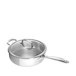 Stainless Steel Pro 10 Inch Covered Skillet - US 8132