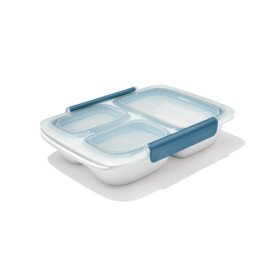 Prep & Go 4.1-Cup Divided Container - Ocean Blue - US 4262