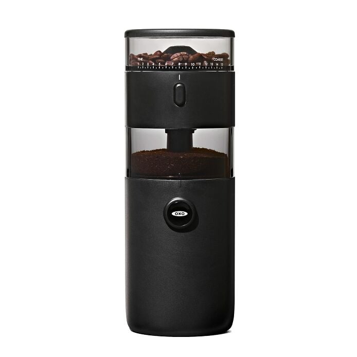 Compact Conical Burr Coffee Grinder - US 8416