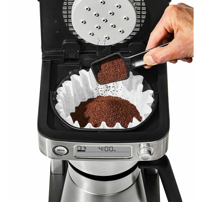 12-Cup Coffee Maker with Podless Single-Serve Function - US 0333