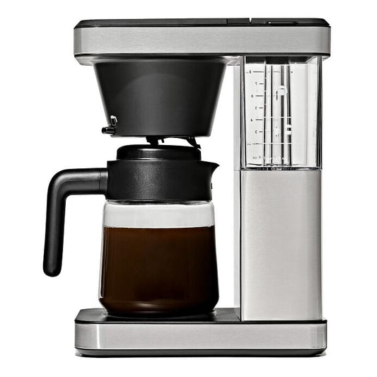 8-Cup Coffee Maker with Podless Single-Serve Function and Glass Carafe - US 1422