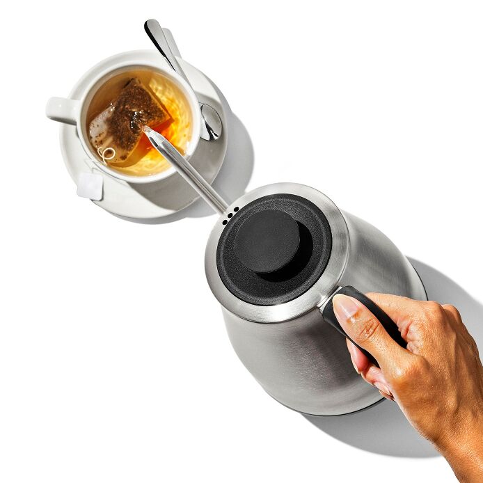 Adjustable Temperature Pour-Over Kettle - US 5111