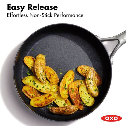 Ceramic Professional Non-Stick 3-Quart Sauté Pan with Lid - US 8296