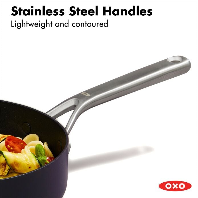 Ceramic Professional Non-Stick 3-Quart Sauté Pan with Lid - US 8296