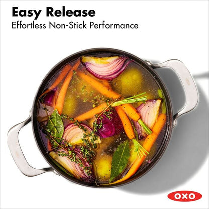 Ceramic Professional Non-Stick 5QT Stock Pot with Lid - US 6312