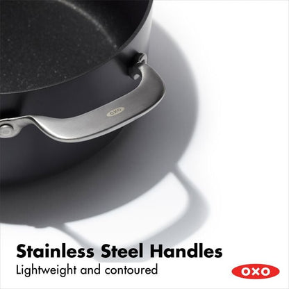 Ceramic Professional Non-Stick 5QT Stock Pot with Lid - US 6312