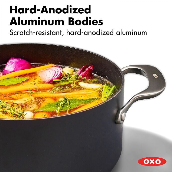 Ceramic Professional Non-Stick 5QT Stock Pot with Lid - US 6312