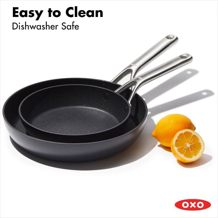 Ceramic Professional Non-Stick 2-Piece Frypan Set, 8-Inch and 10-Inch - US 4222