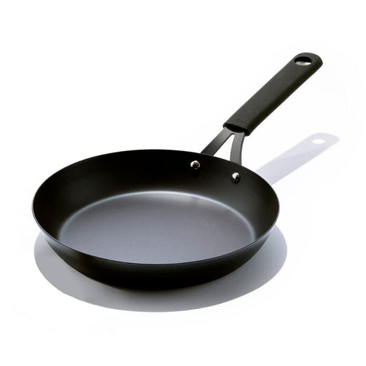Carbon Steel Obsidian Series 10-Inch Frypan with Silicone Sleeve - US 9151