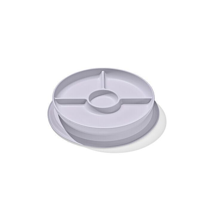 Stick & Stay Suction Divided Plate - US 3529