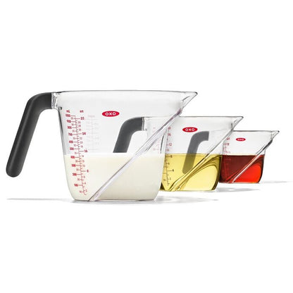 3 Piece Angled Measuring Cup Set - US 6468