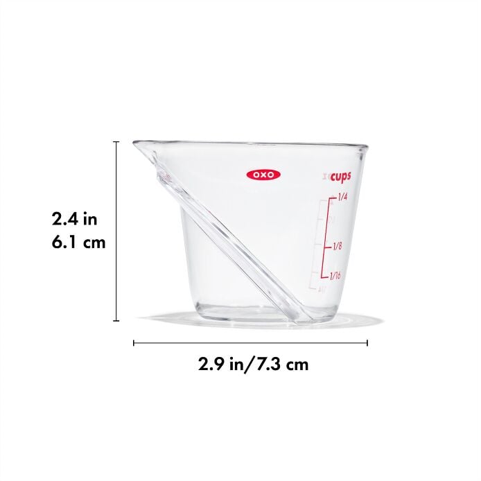 Mini Angled Measuring Cup - US 9446
