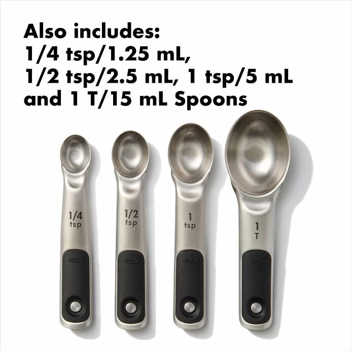 Stainless Steel Measuring Cups and Spoons Set - US 6041