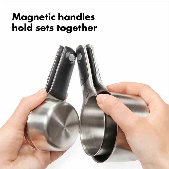 Stainless Steel Measuring Cups and Spoons Set - US 6041