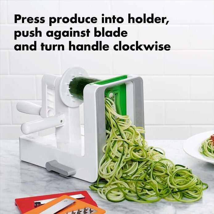 Tabletop Spiralizer - US 6394