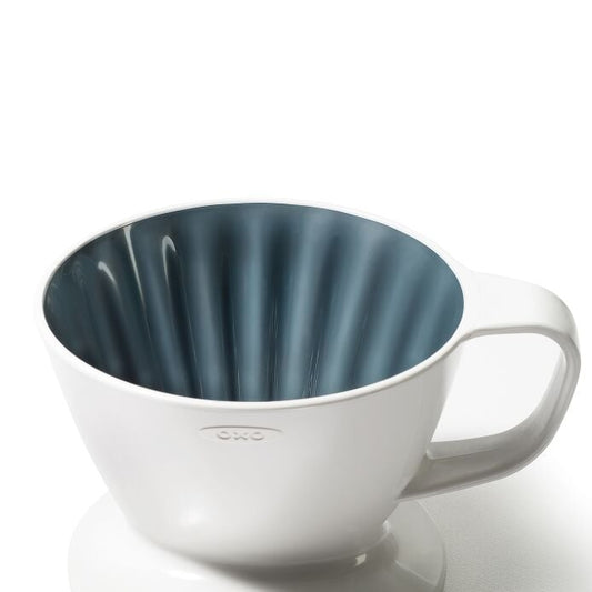 Pour-Over Coffee Maker with Water Tank - US 6458