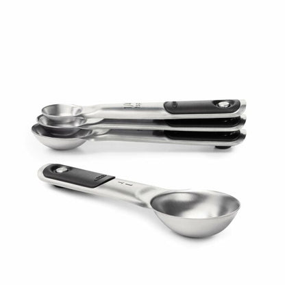Stainless Steel Measuring Cups and Spoons Set - US 6041