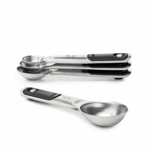 Stainless Steel Measuring Cups and Spoons Set - US 6041