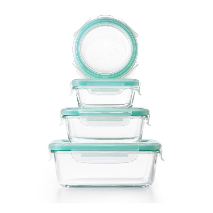 OXO Good Grips 12 Piece Smart Seal Glass Container Set - US 5539