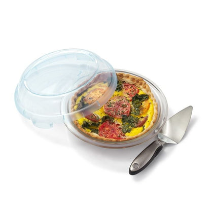9-in Pie Plate with Lid - US 4046