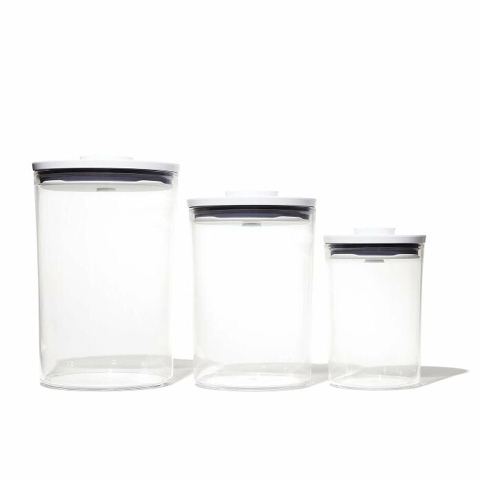 3-Piece POP Round Canister Graduated Set - US 8417