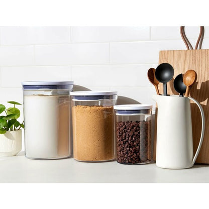 3-Piece POP Round Canister Graduated Set - US 8417