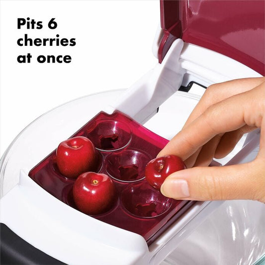 Quick-Release Multi Cherry Pitter - US 6147