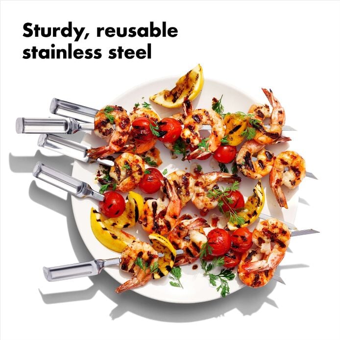 6-Piece Grilling Skewer Set - US 4967
