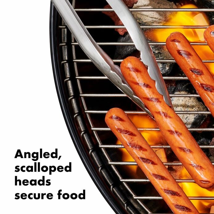 Grilling Tongs with Built-In Bottle Opener - US 3540