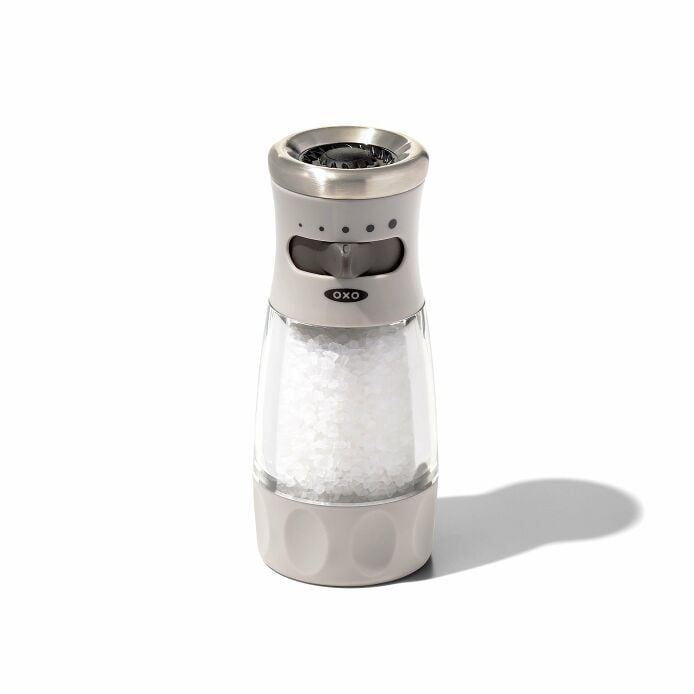 Contoured Mess-Free Salt Grinder - US 9898