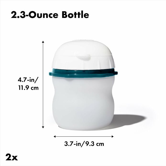 Prep & Go Silicone Squeeze Bottle - 2 Pack - US 1929