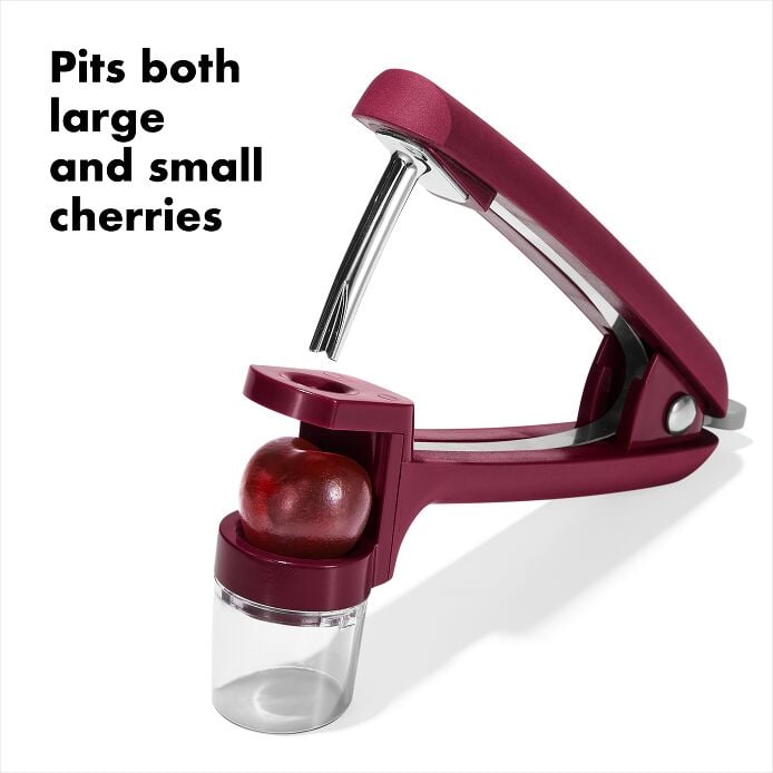OXO Good Grips Cherry & Olive Pitter - Beet - US 8488