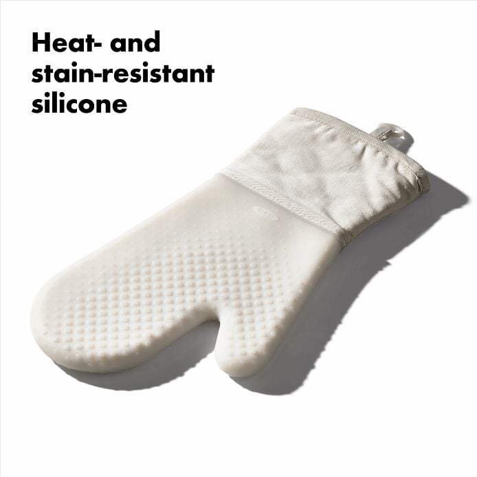Silicone Oven Mitt - Oat - US 0581