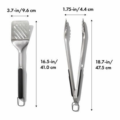 OXO Good Grips Grilling Turner and Tongs Set - US 6632