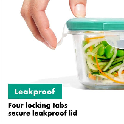 16 Piece Glass Smart Seal Everyday Container Set - US 2462