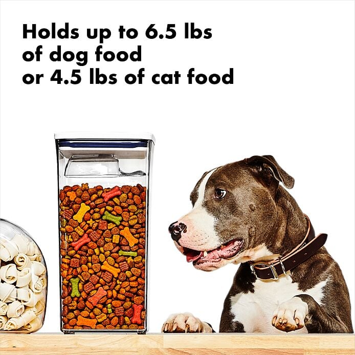OXO Good Grips Pet POP Container – 6.0 Qt/5.7 L with Half Scoop - US 0965