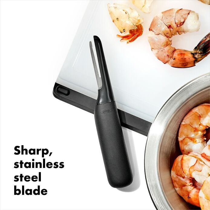 Shrimp Deveiner And Cleaner - US 7333