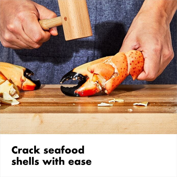 Wooden Seafood Mallet - US 9038